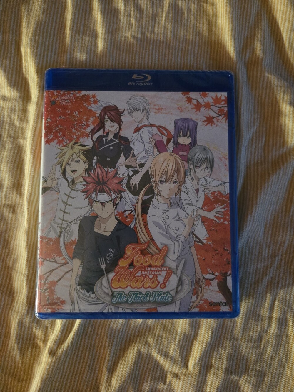 Food Wars! The Third Plate Blu-ray - Sealed